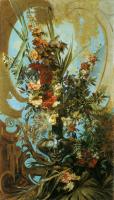 Hans Makart - grosses blumenstuck